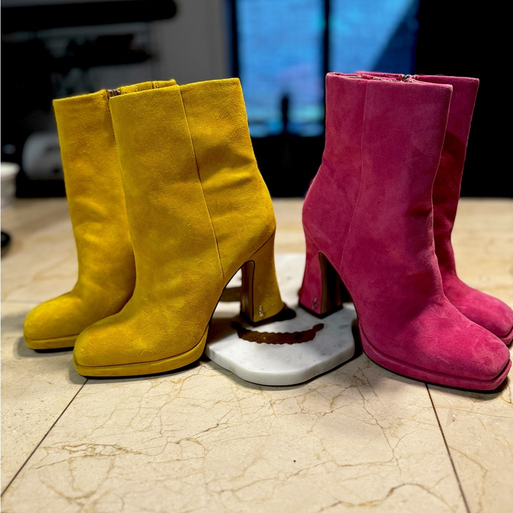 Sam Edelman suede boots